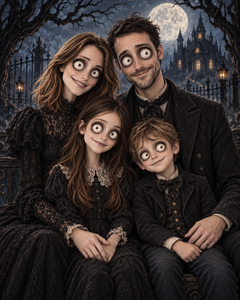 Gothic Family Portrait